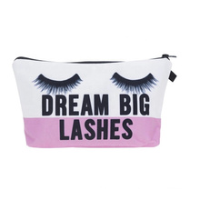2020 New Hot Sale Custom Women Clutch Eyelashes Makeup Bag